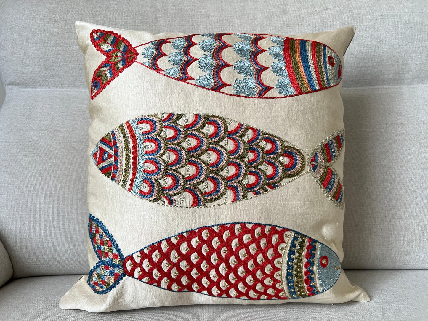Suzani Pure Silk cushion