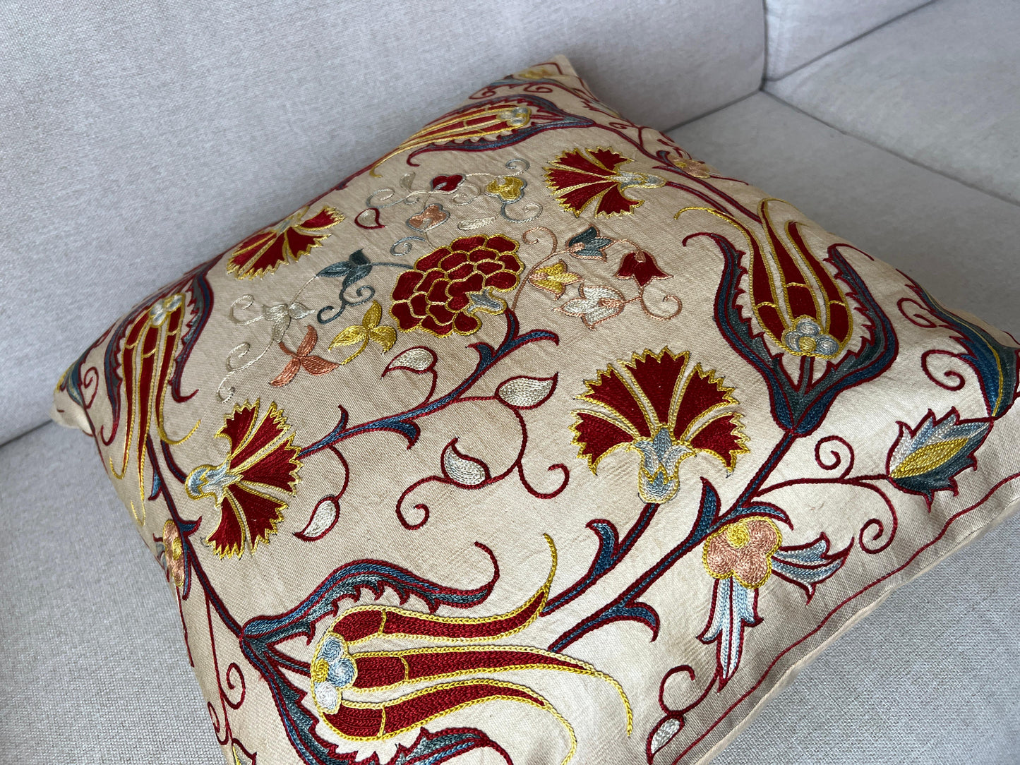 Suzani Pure Silk cushion