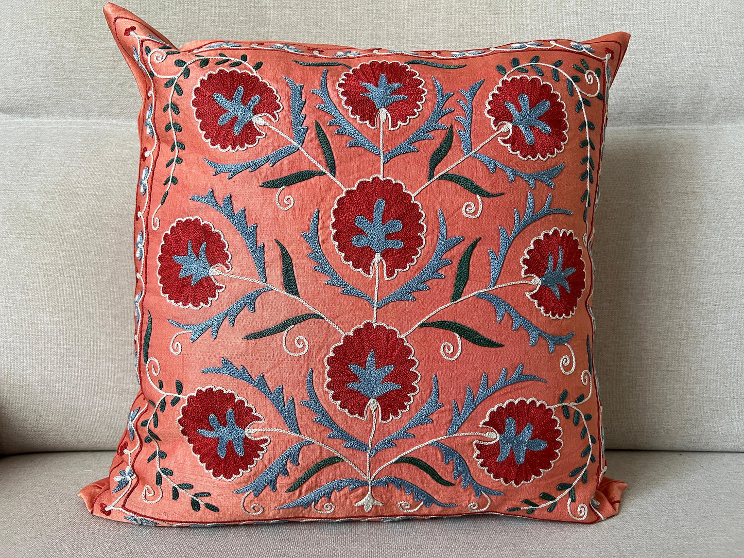 Suzani Pure Silk cushion