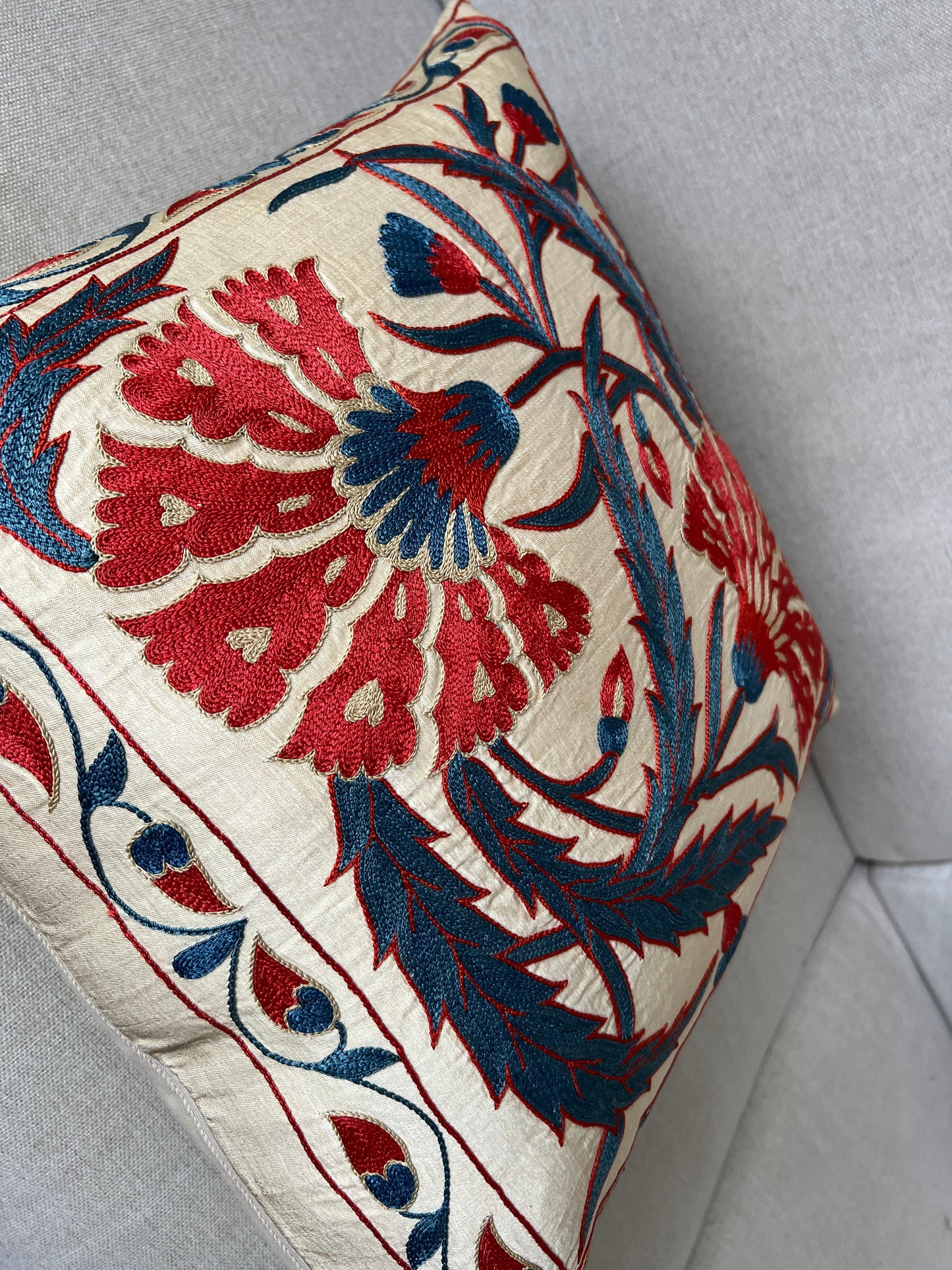 Suzani Pure Silk cushion