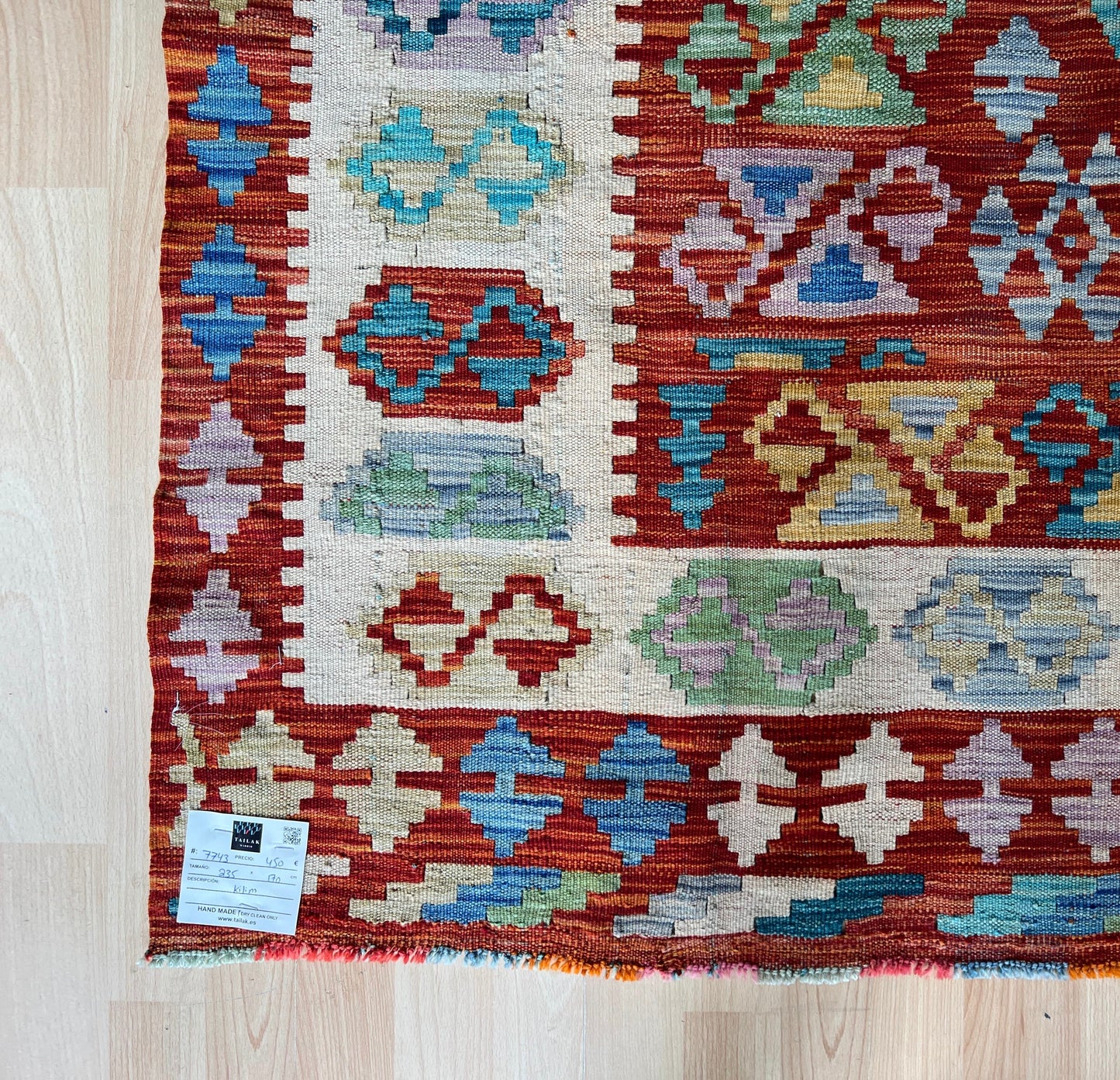 Classic Afghan Maimana Kilim