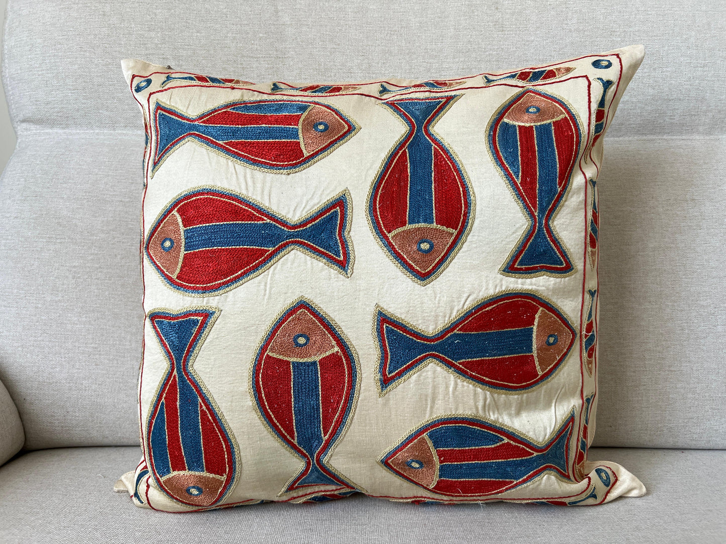 Suzani Pure Silk cushion