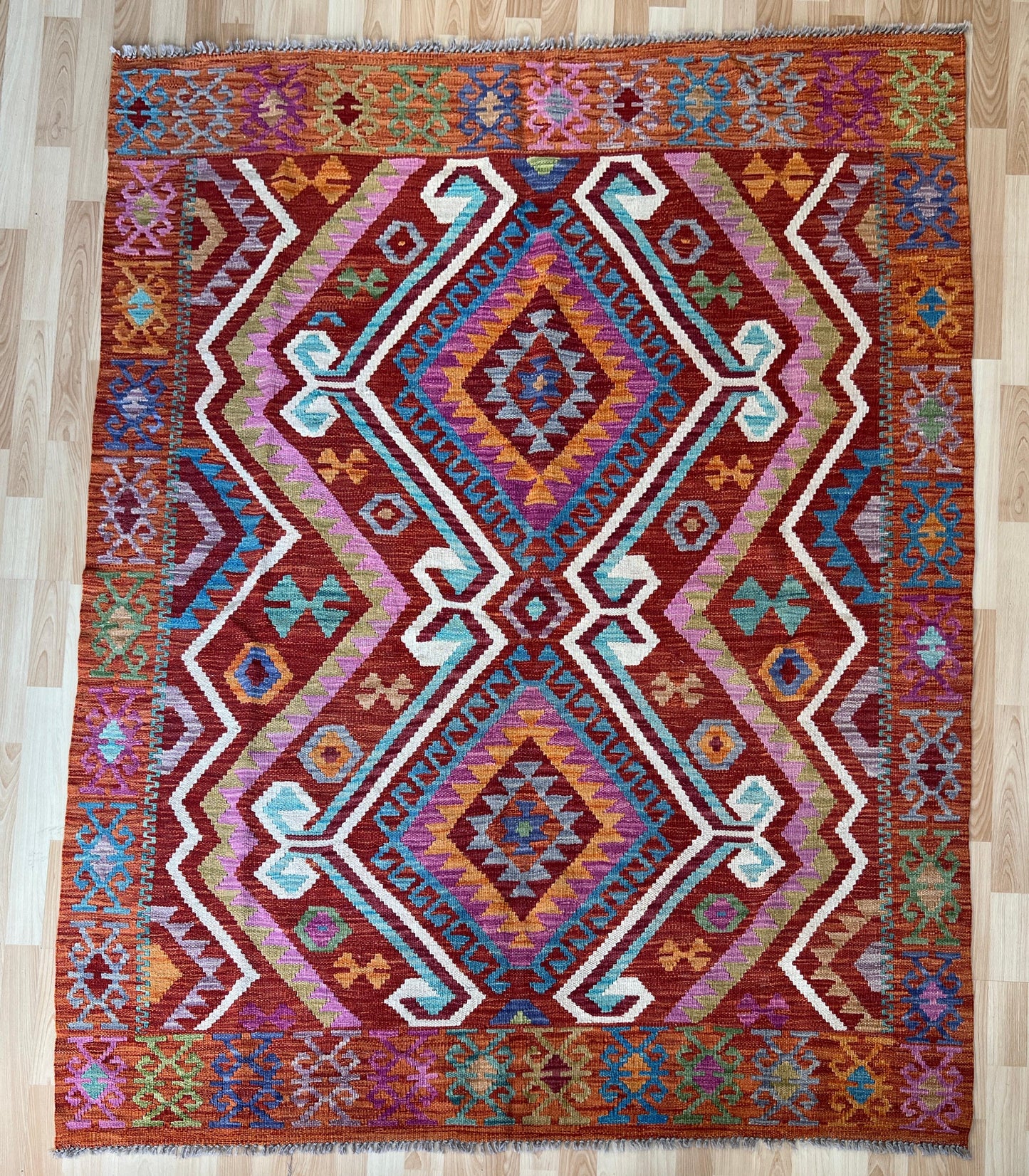 Classic Afghan Maimana Kilim