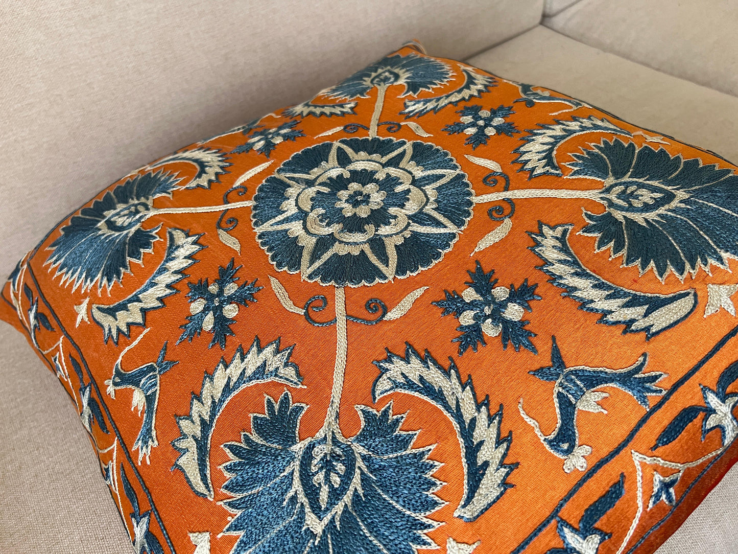 Suzani Pure Silk cushion