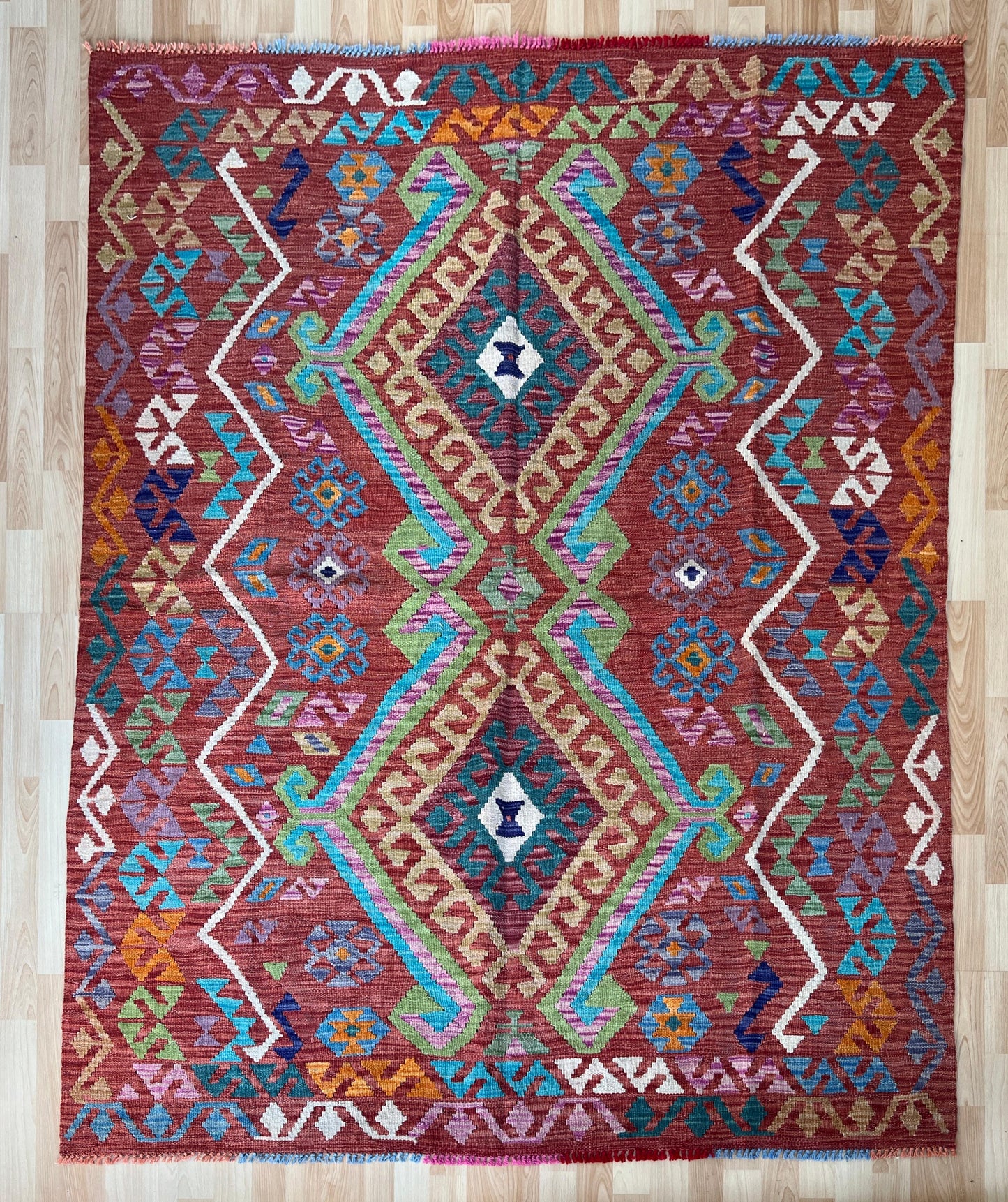 Classic Afghan Maimana Kilim