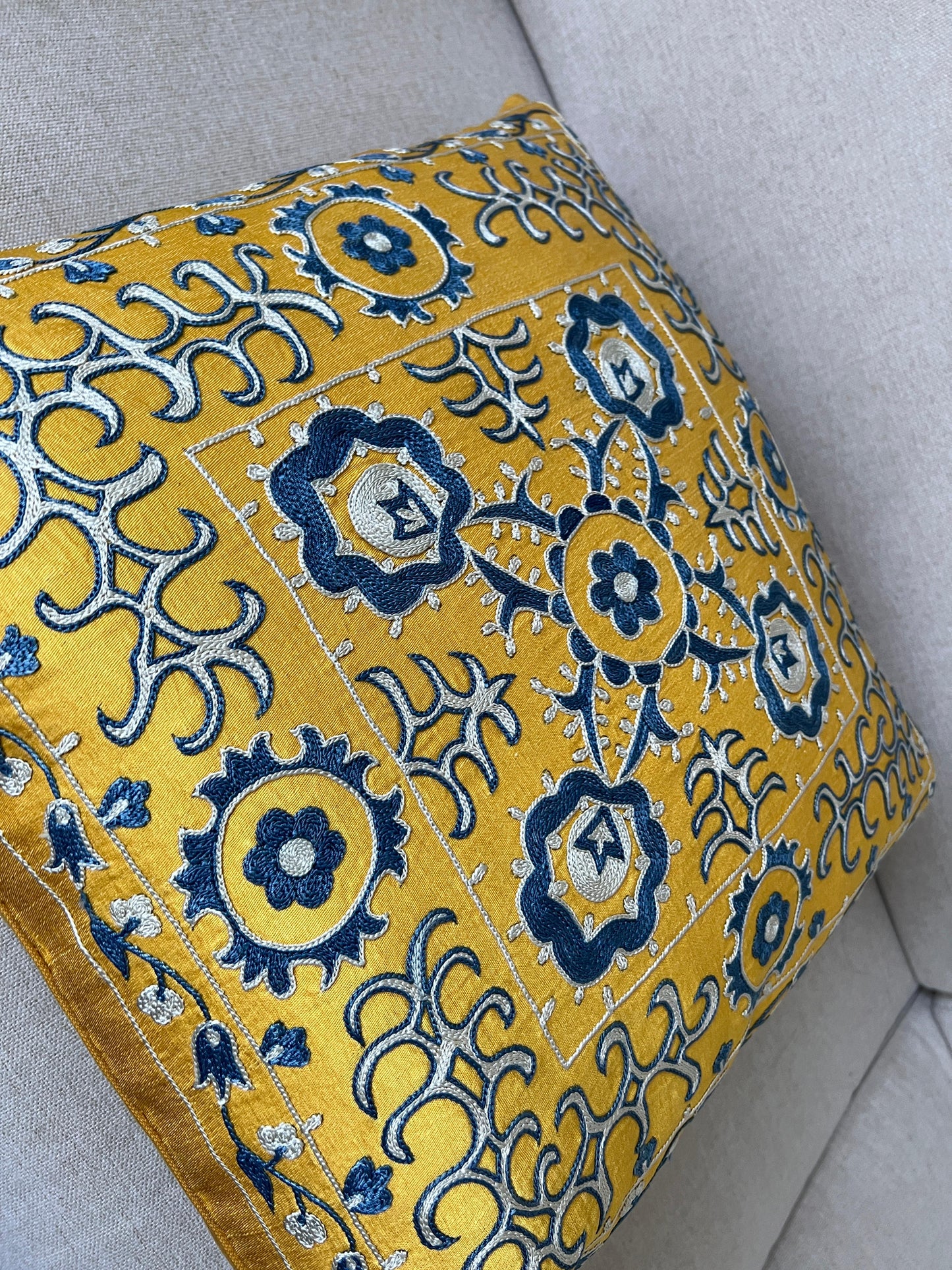 Suzani Pure Silk cushion