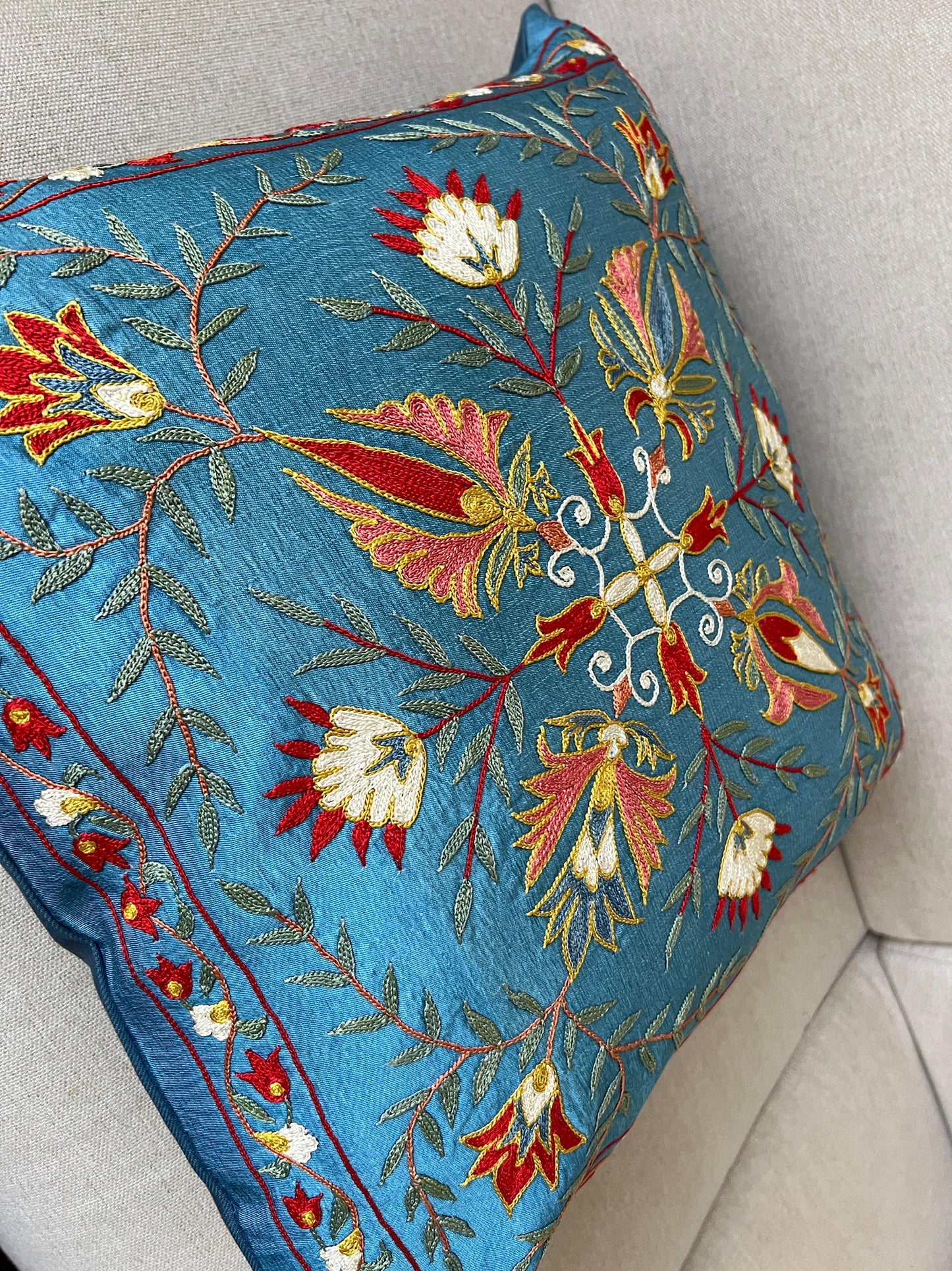 Suzani Pure Silk cushion