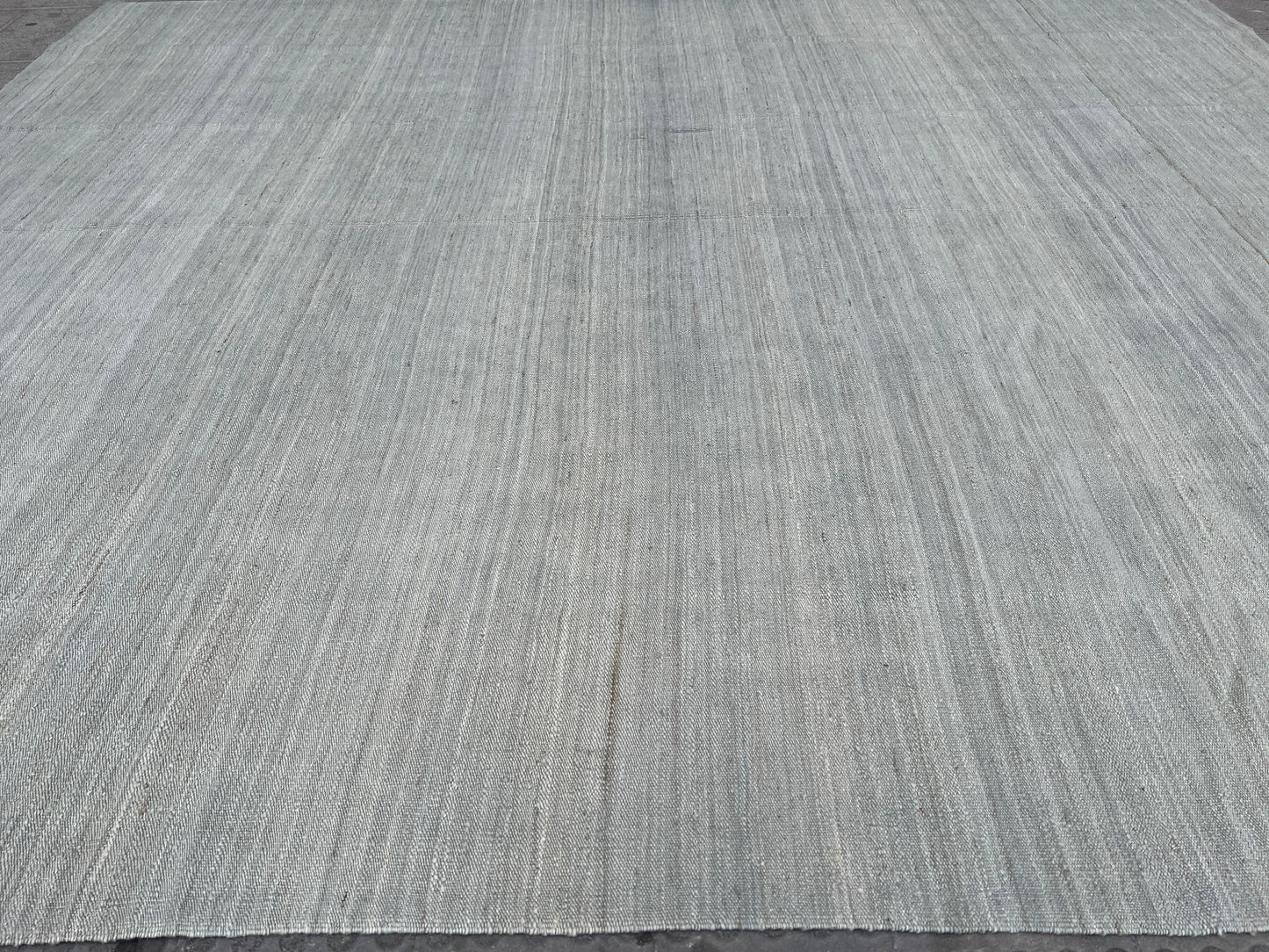 Plain gray Kilim