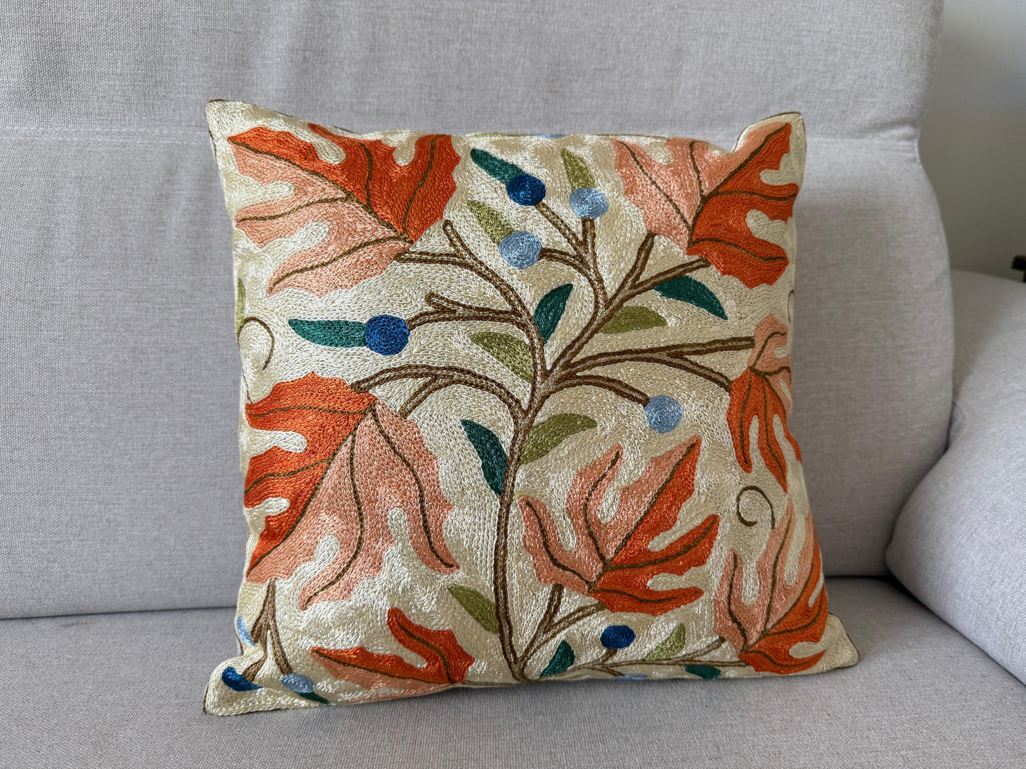 Suzani Hand Embroidered Cushion