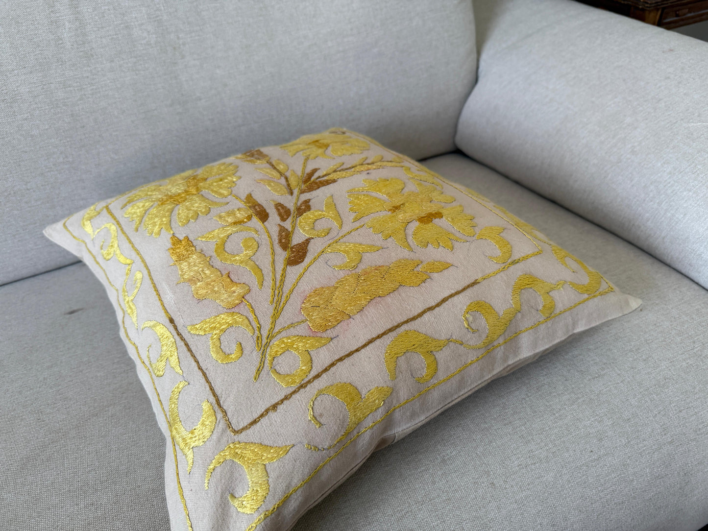 Suzani Hand Embroidered Cushion
