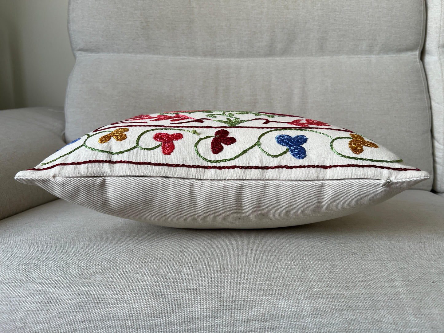 Suzani Hand Embroidered Cushion