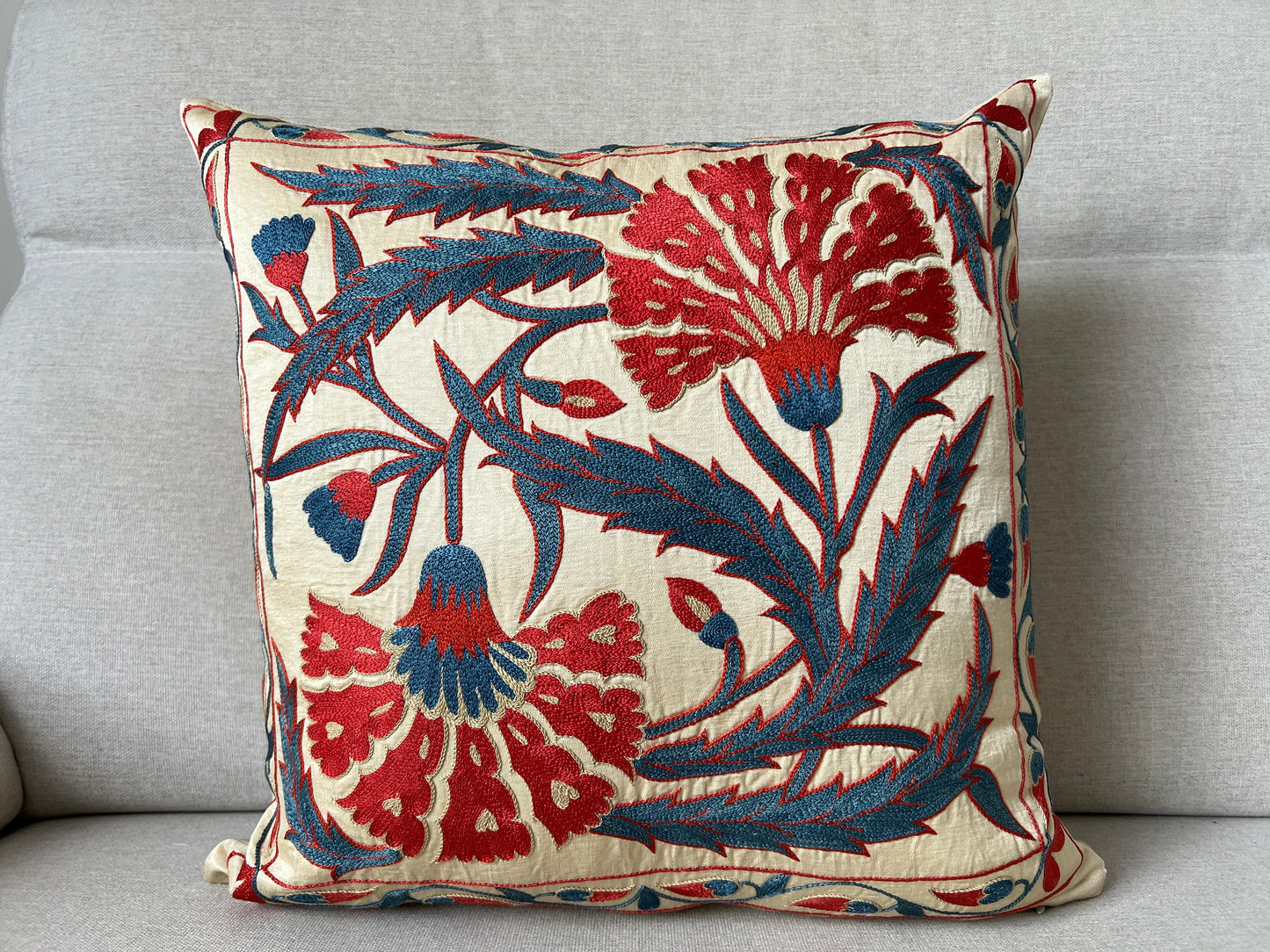 Suzani Pure Silk cushion