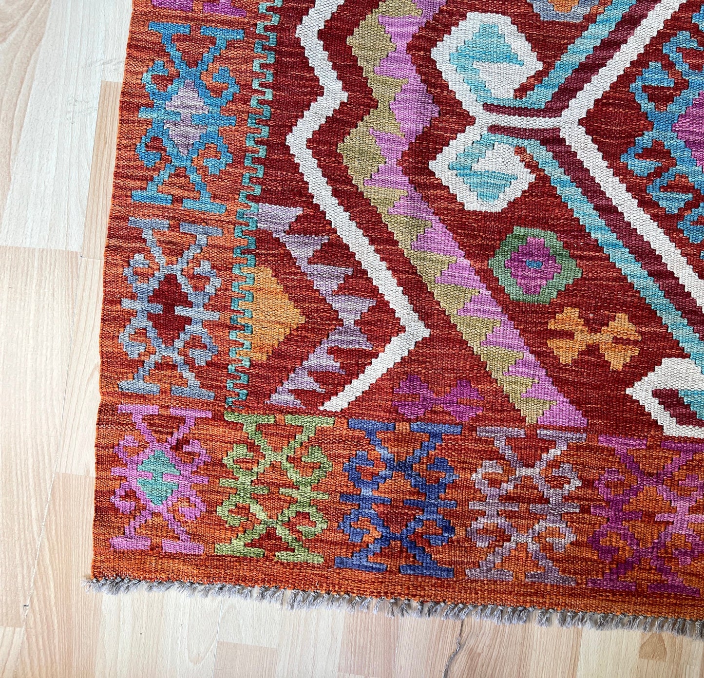Classic Afghan Maimana Kilim
