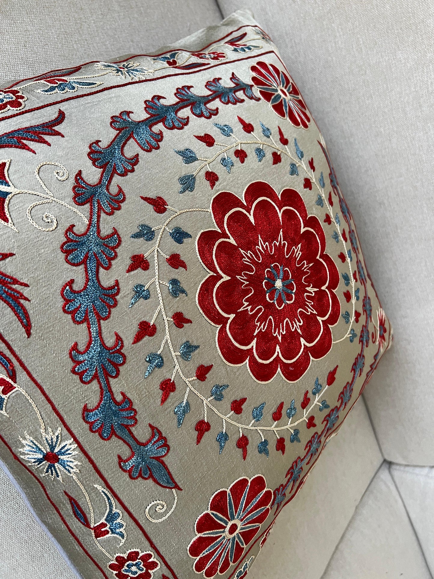 Suzani Pure Silk cushion