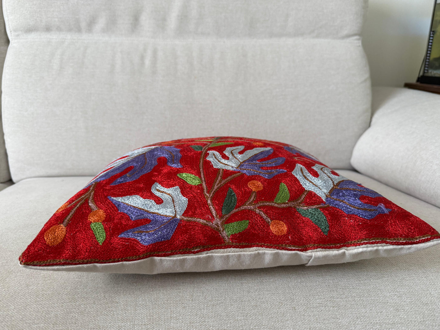 Suzani Hand Embroidered Cushion