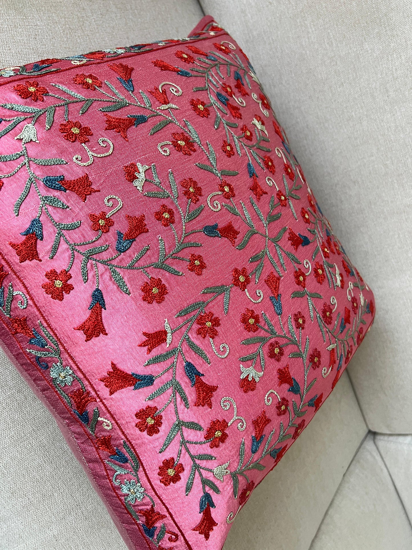 Suzani Pure Silk cushion