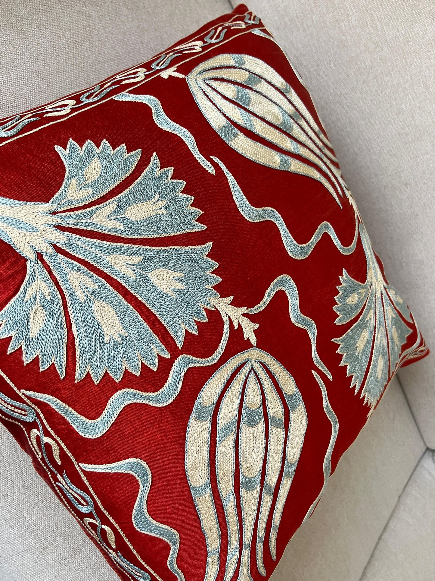 Suzani Pure Silk cushion