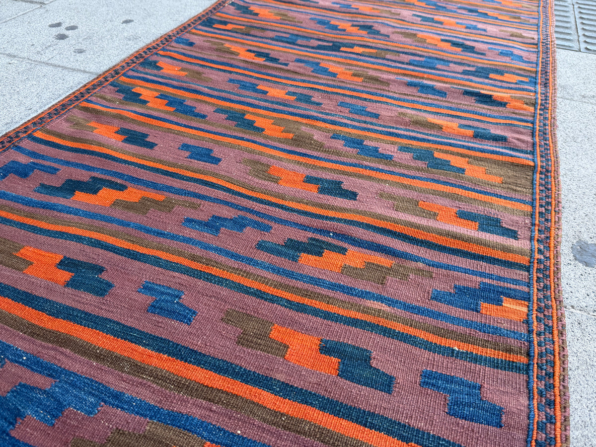 Vintage kilim Runner 272x85cm.