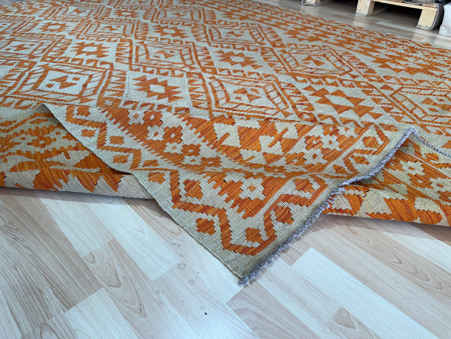 Classic Afghan Maimana Kilim