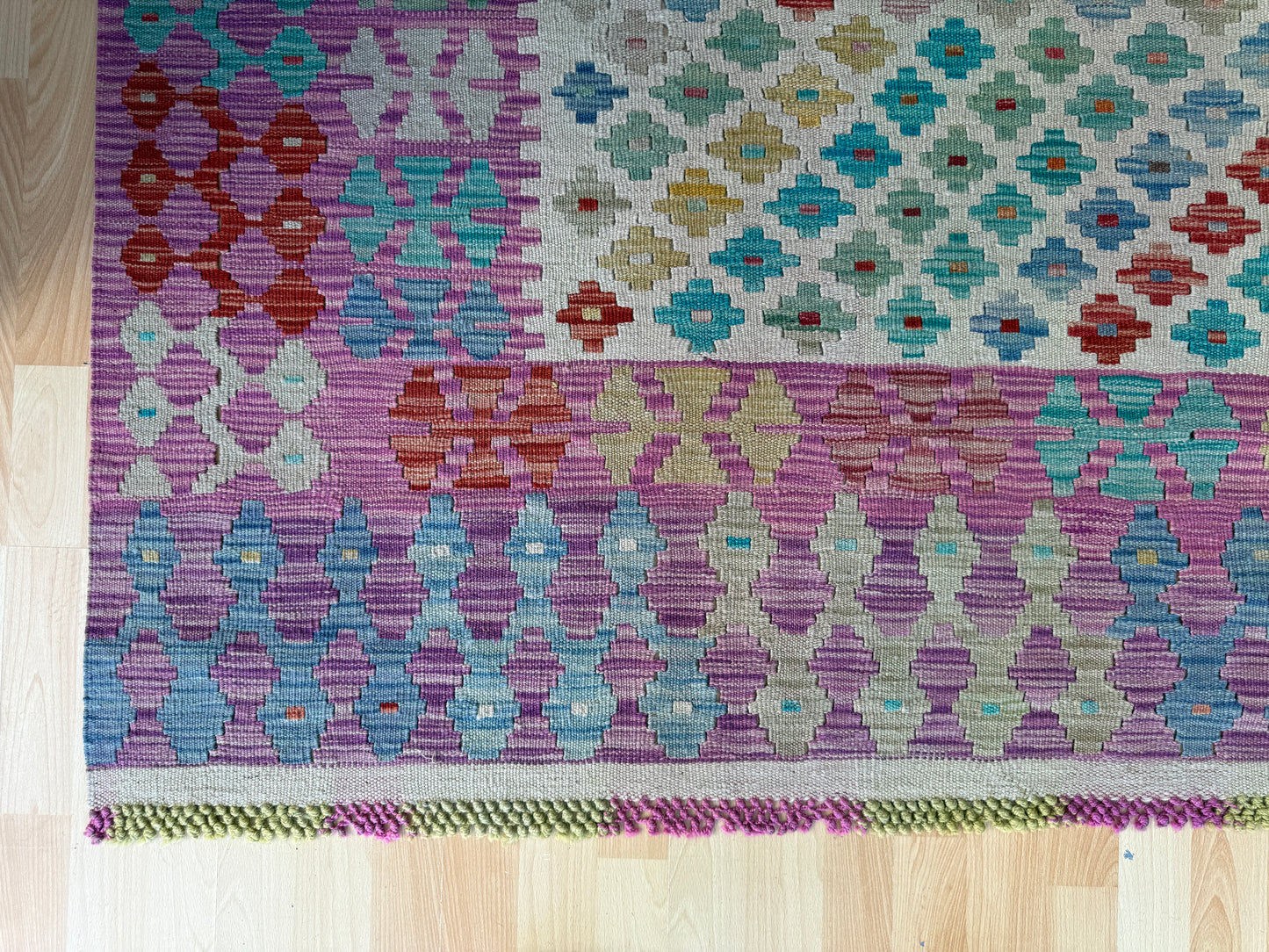 Classic Afghan Maimana Kilim
