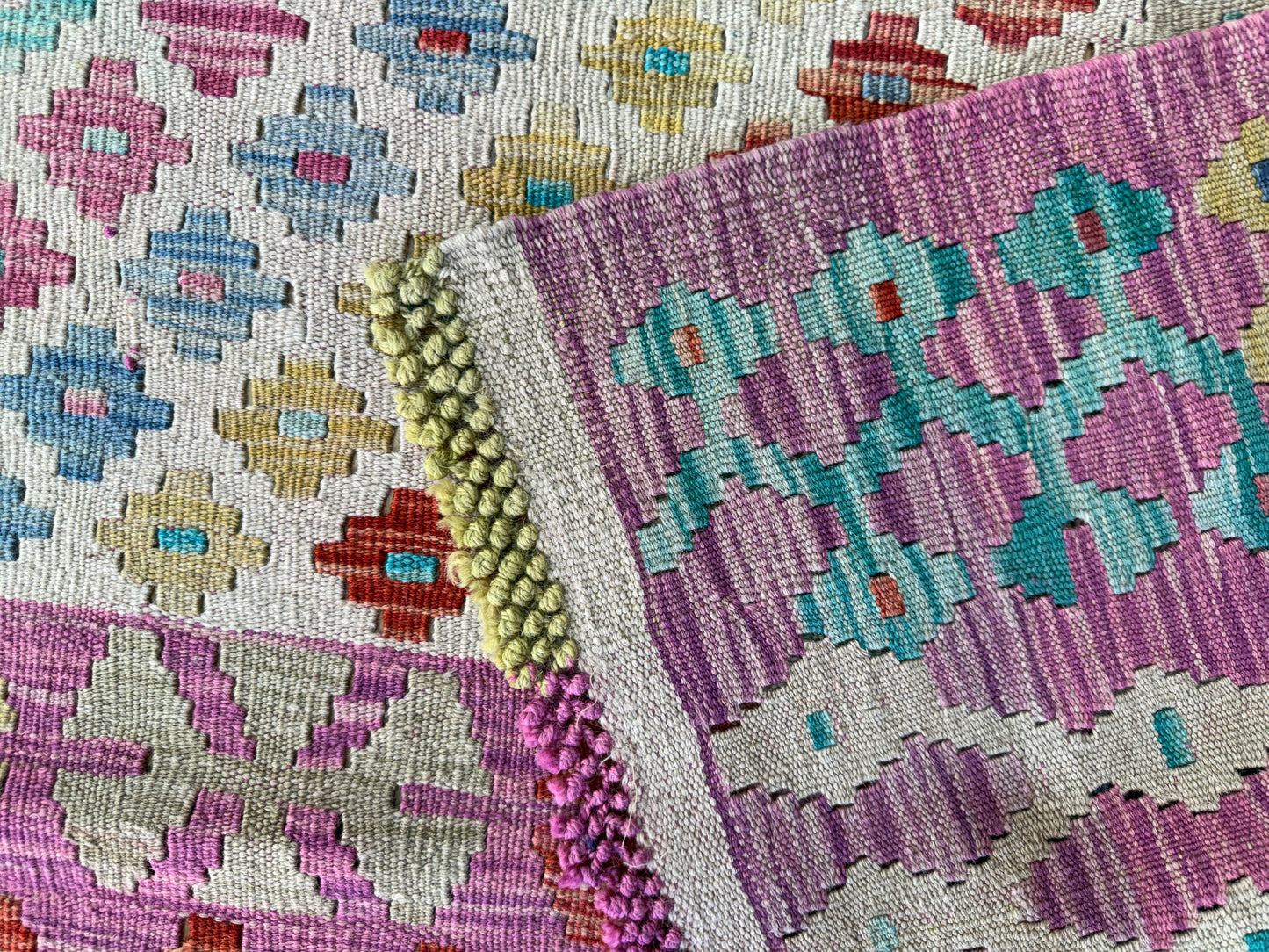 Classic Afghan Maimana Kilim