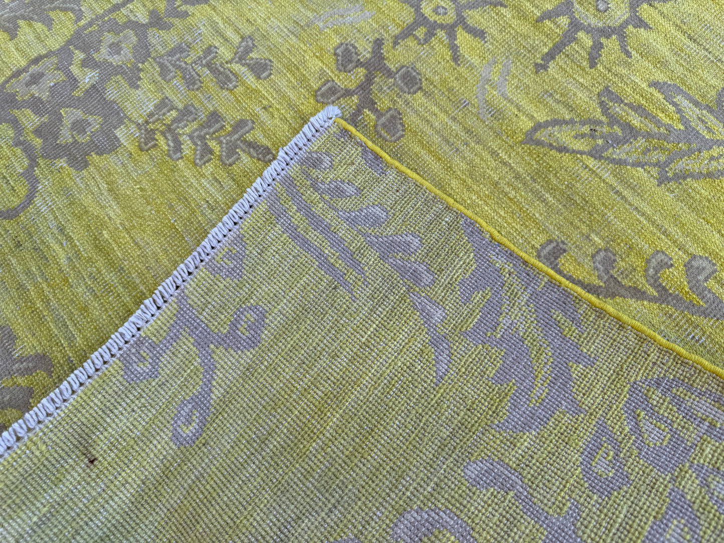 Vintage Overdyed rug