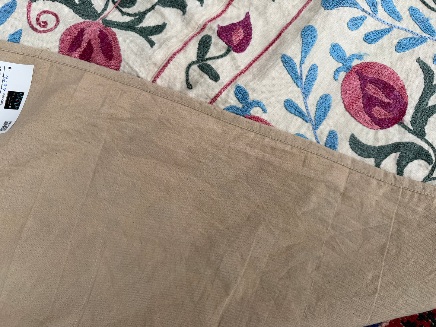 Suzani Hand Embroidered Silk