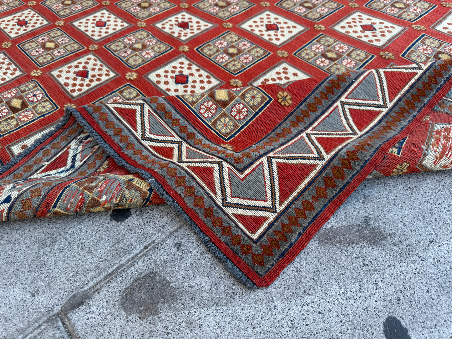 Vinatge Barjasta Kilim 253x202cm
