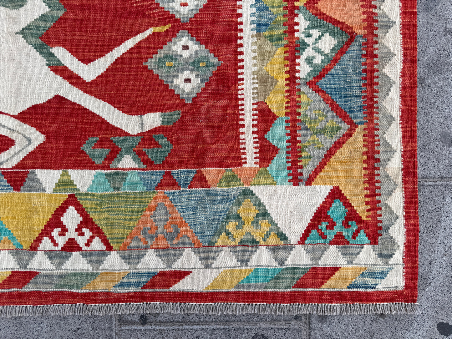 Afghan Kilim Maimana 245x172cm