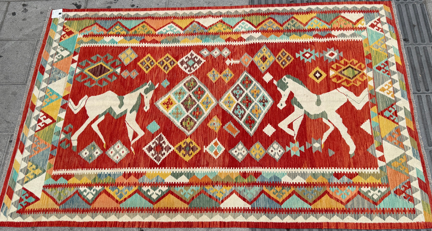 Afghan Kilim Maimana 245x172cm