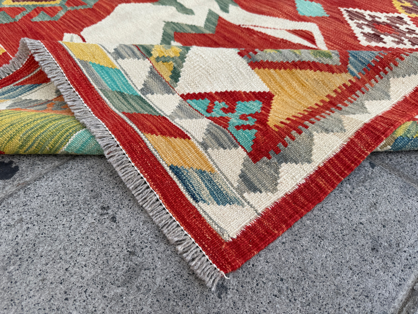 Afghan Kilim Maimana 245x172cm