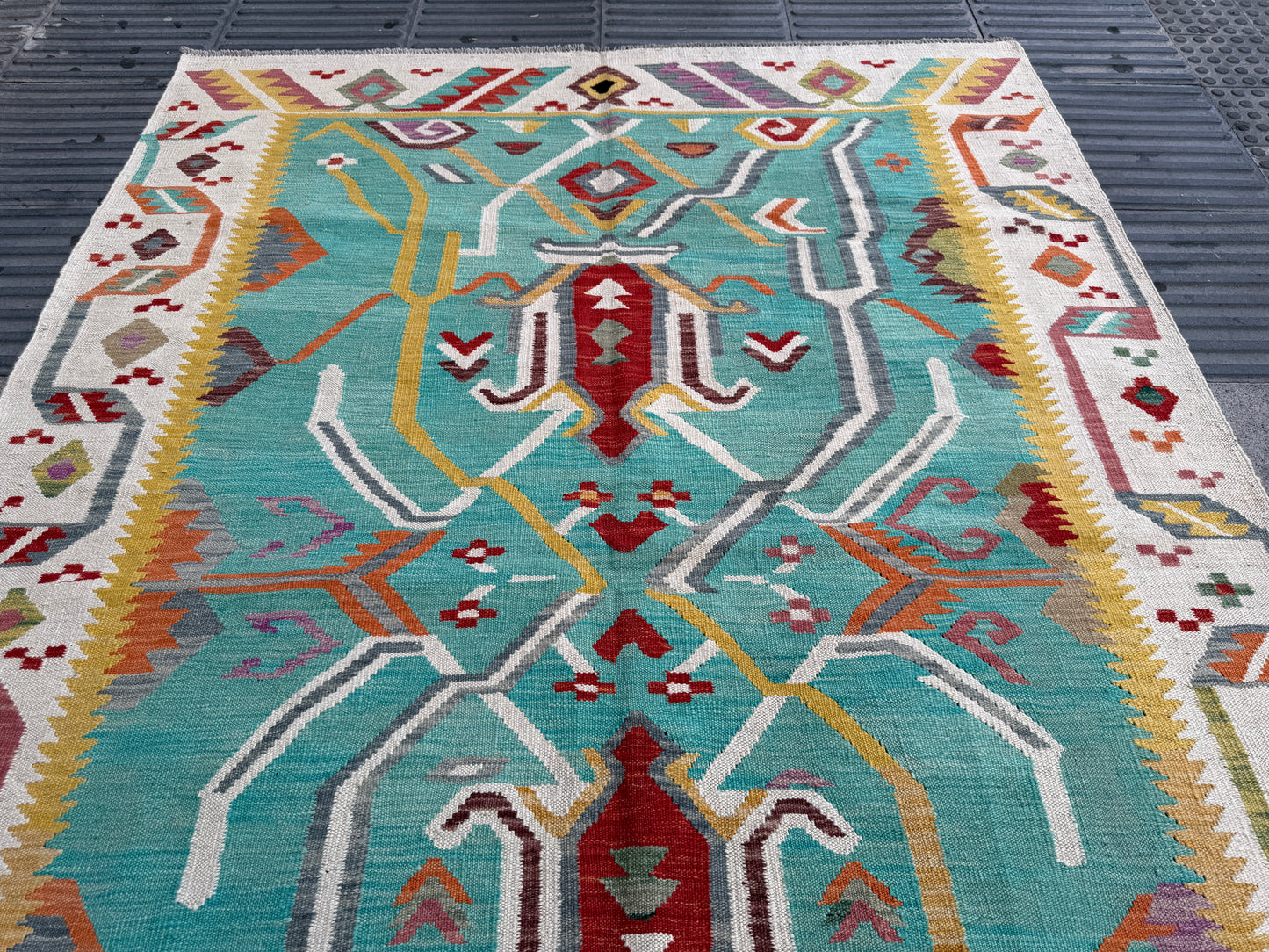 Afghan Kilim Maimana 242x172cm
