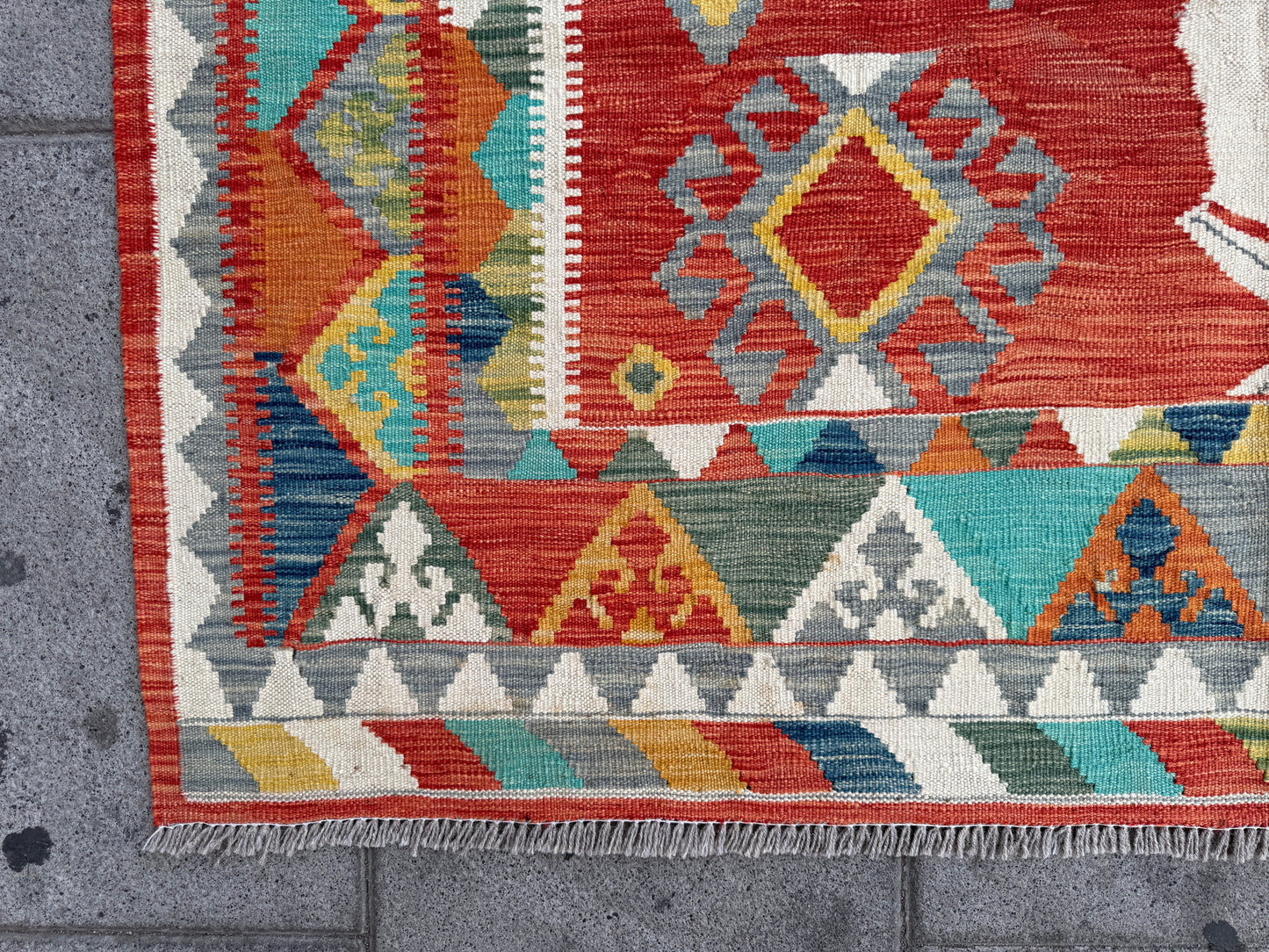 Afghan Kilim Maimana 252x165cm