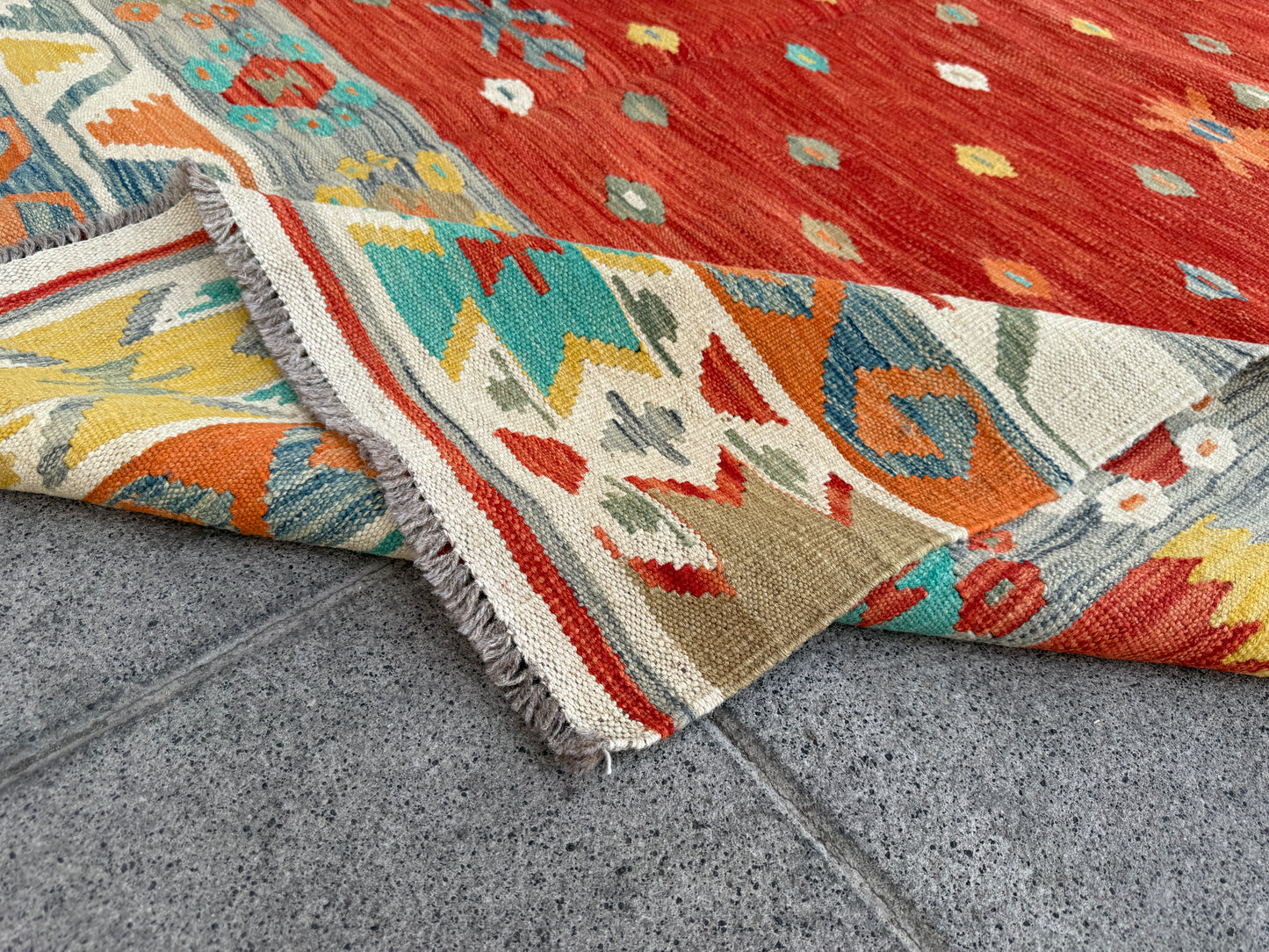Afghan Kilim Maimana 241x171cm