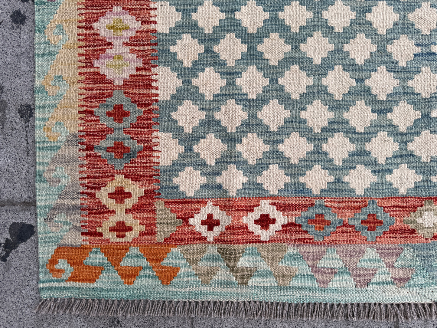 Classic Afghan Maimana Kilim 200x156cm