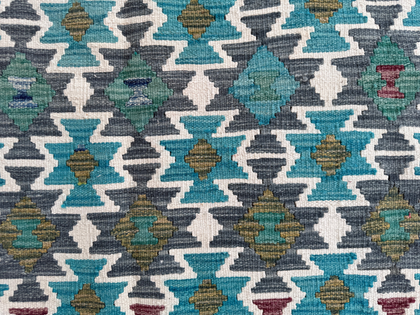 Classic Afghan Maimana Kilim 194x158cm