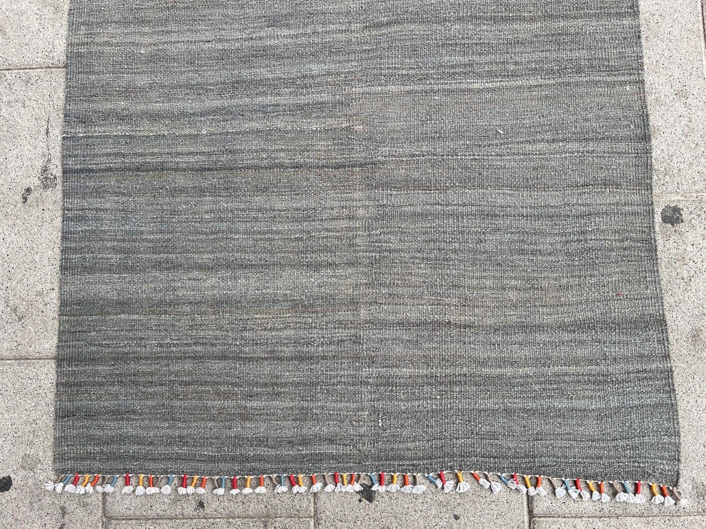 Plain kilim Runner