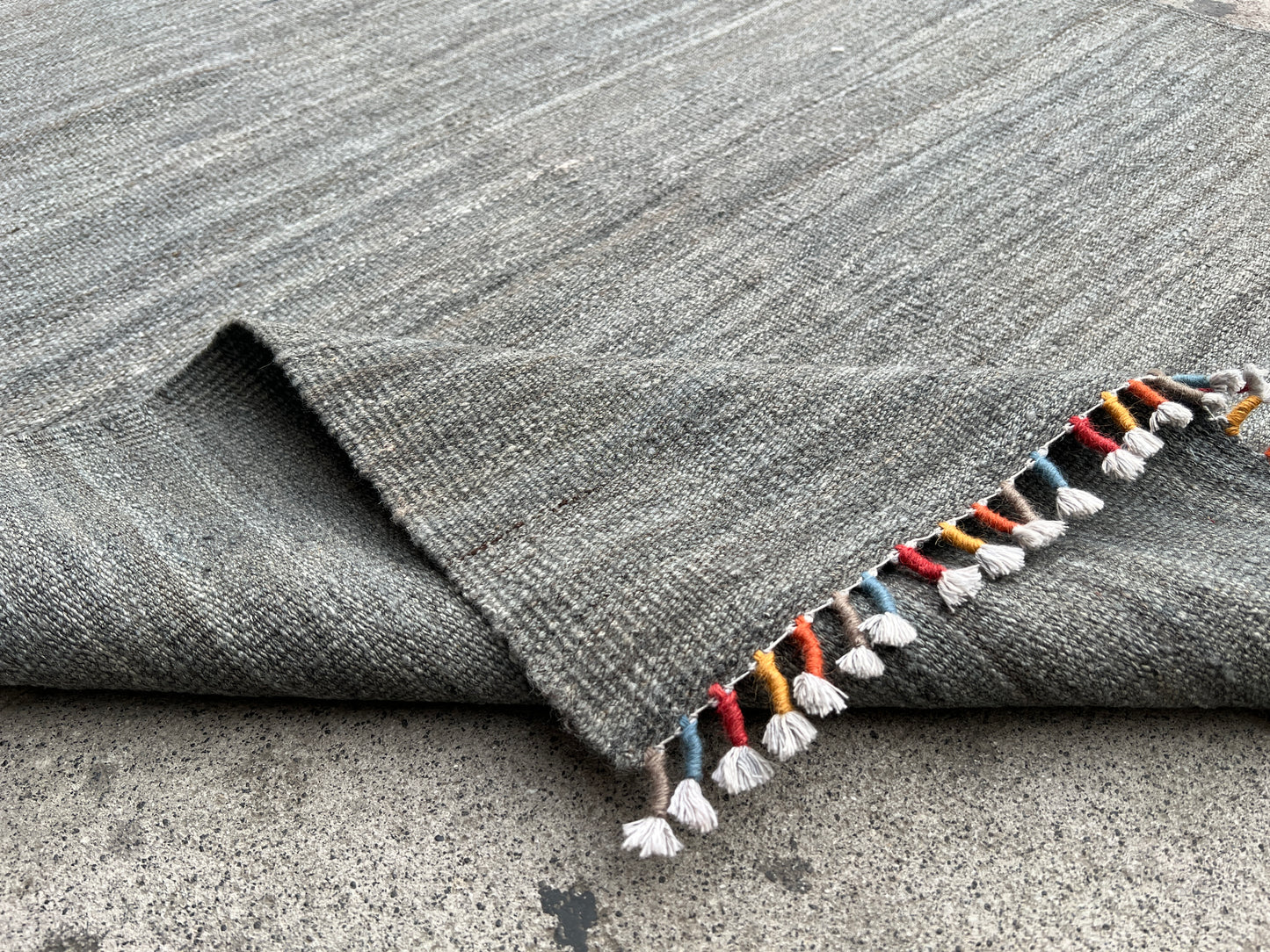 Plain kilim Runner