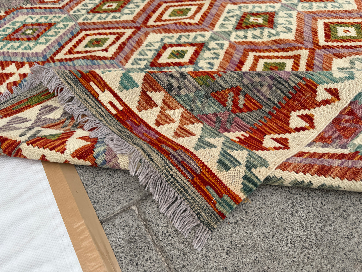 Classic Afghan Maimana Kilim 190 x 170cm