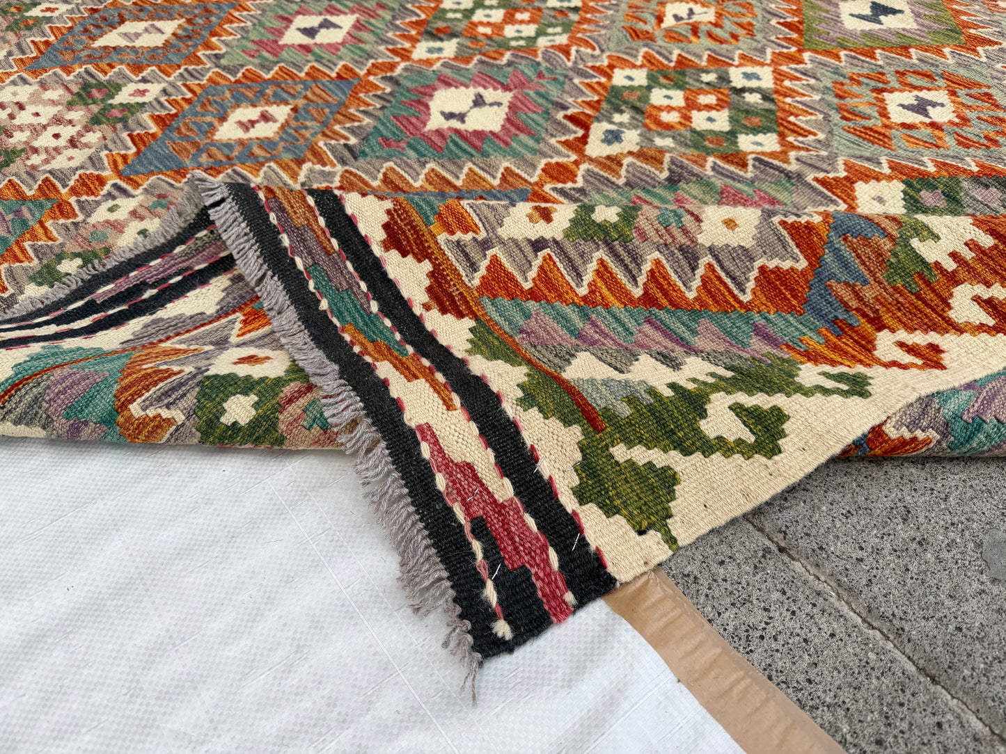 Classic Maimana Kilim 250x181cm