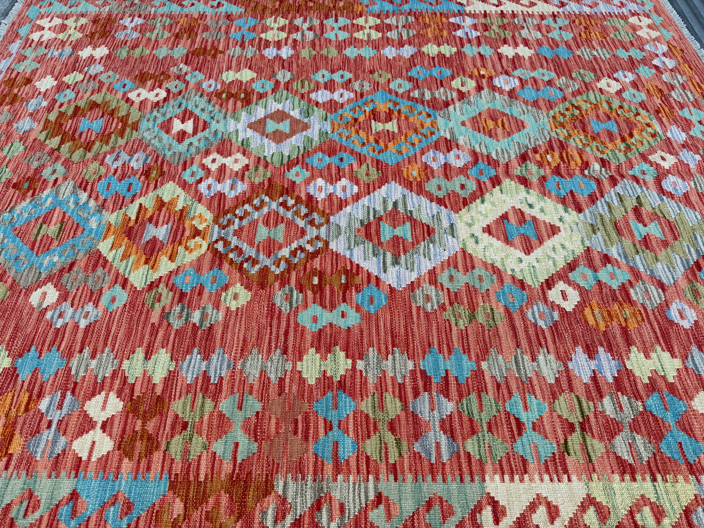 Classic Afghan Maimana Kilim 196x150cm