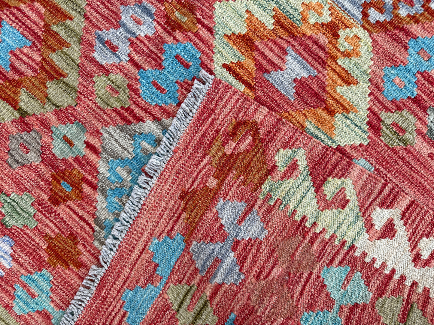 Classic Afghan Maimana Kilim 196x150cm