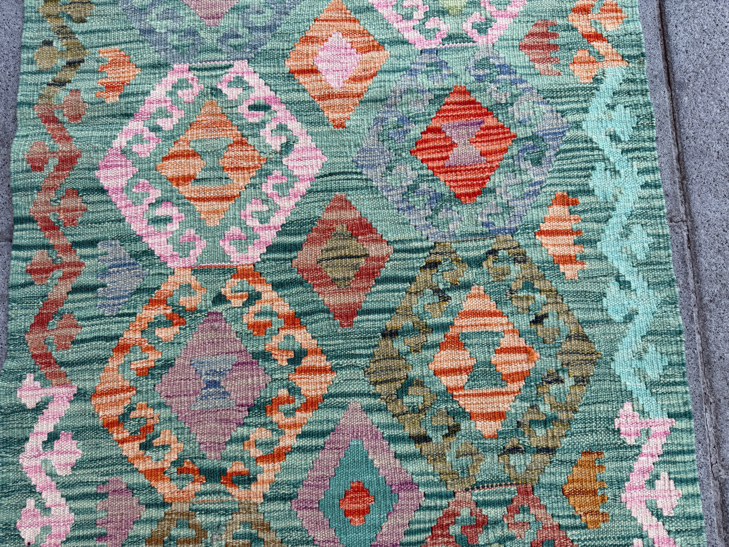 Maimana kilim Runner 226x76cm.