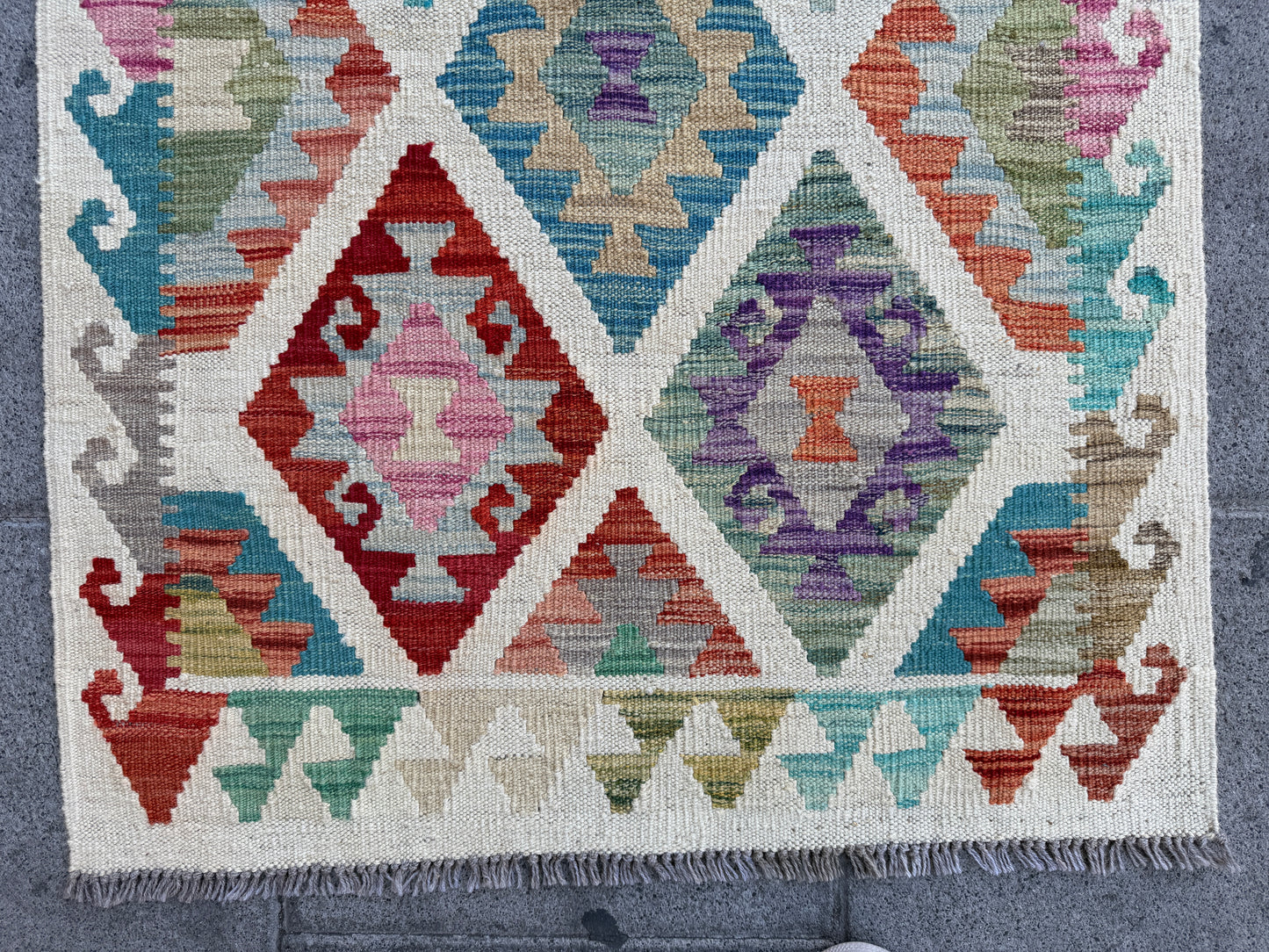 Maimana kilim Runner 248x81cm.