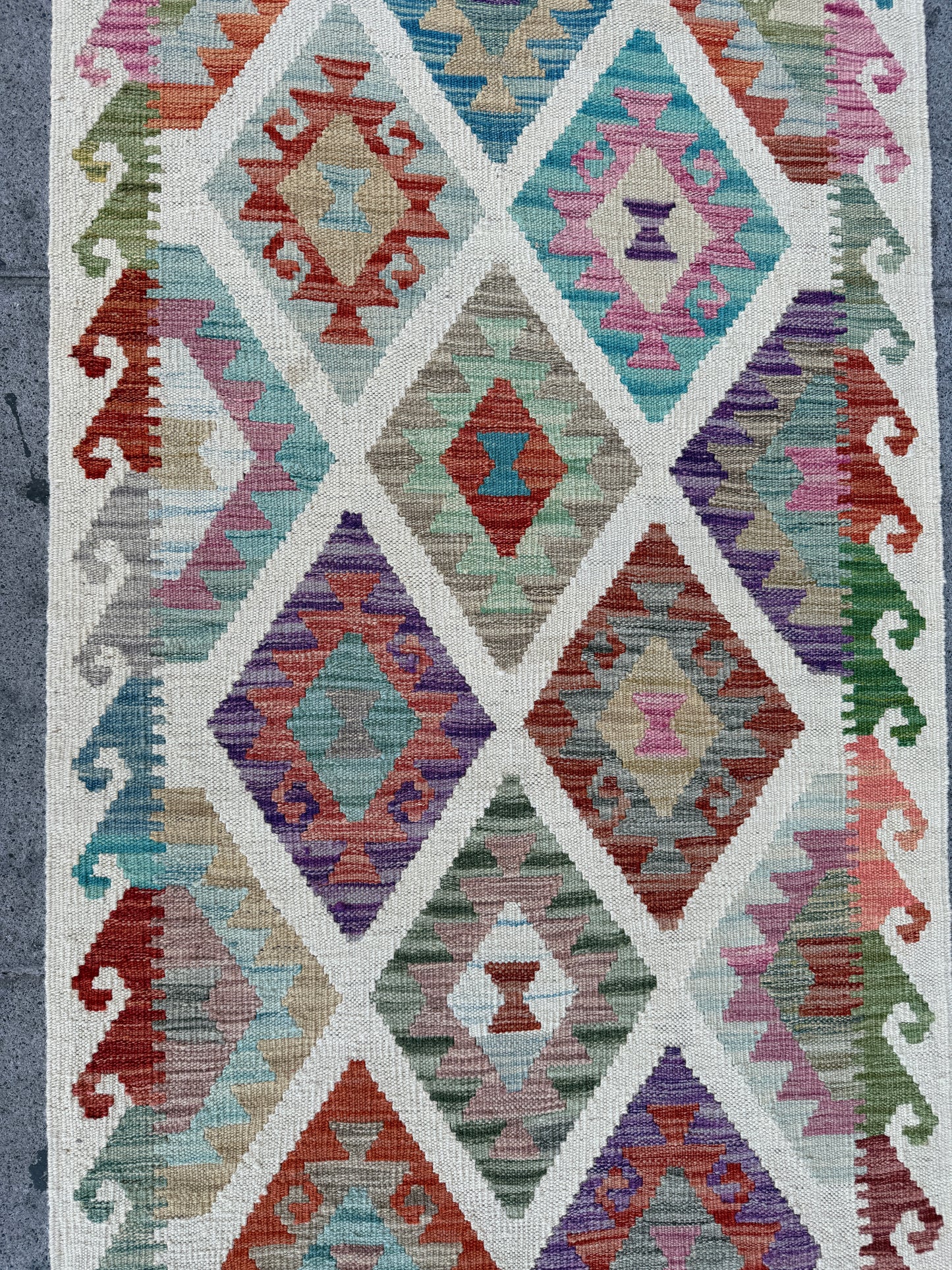 Maimana kilim Runner 248x81cm.