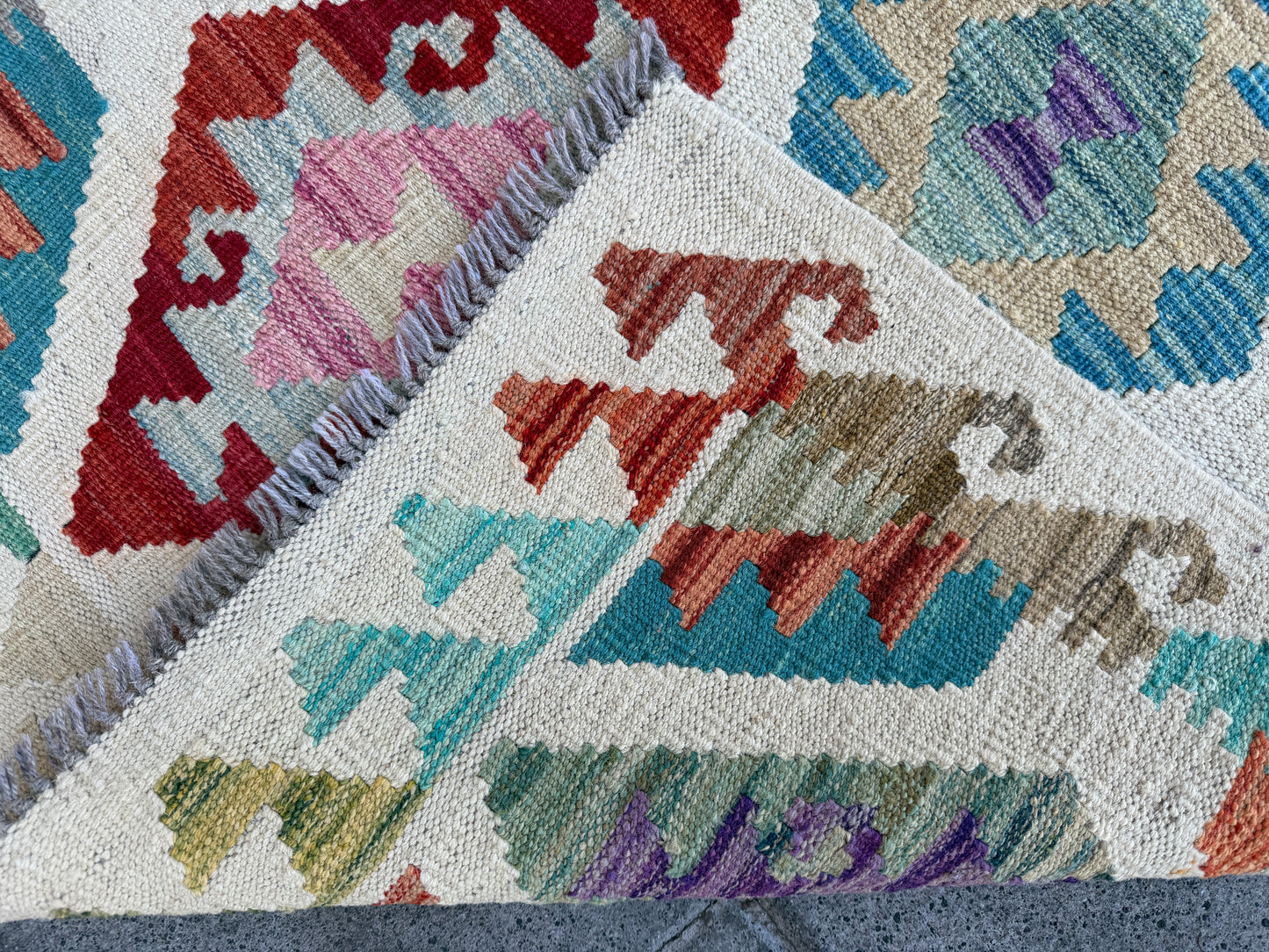 Maimana kilim Runner 248x81cm.