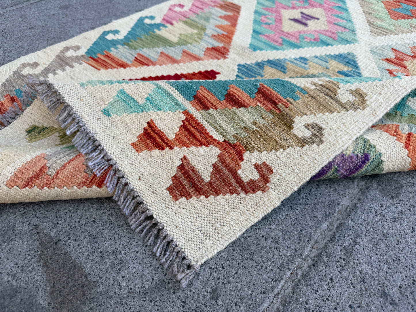 Maimana kilim Runner 248x81cm.