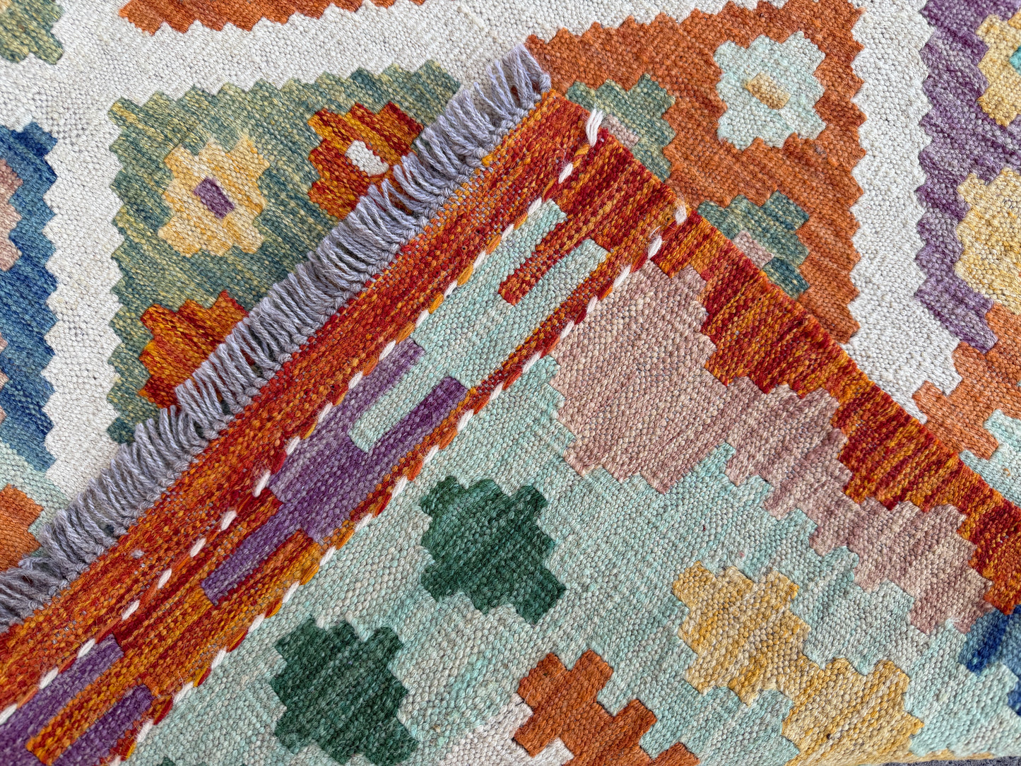 Classic Afghan Maimana Kilim 180x133cm.