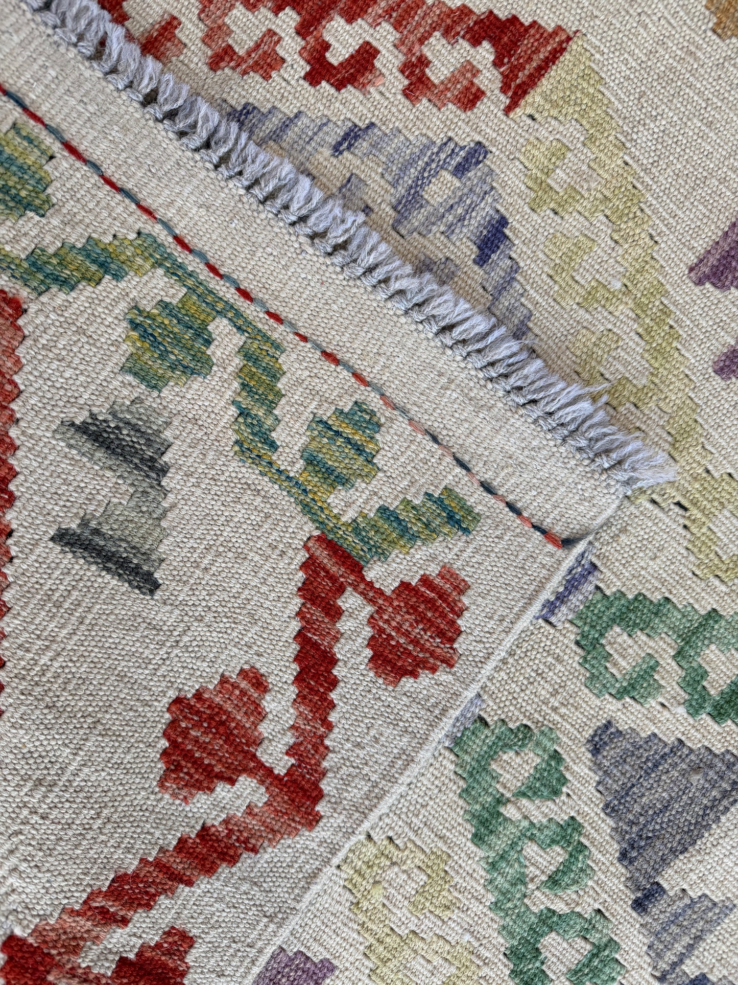 Maimana kilim Runner 243x77cm.