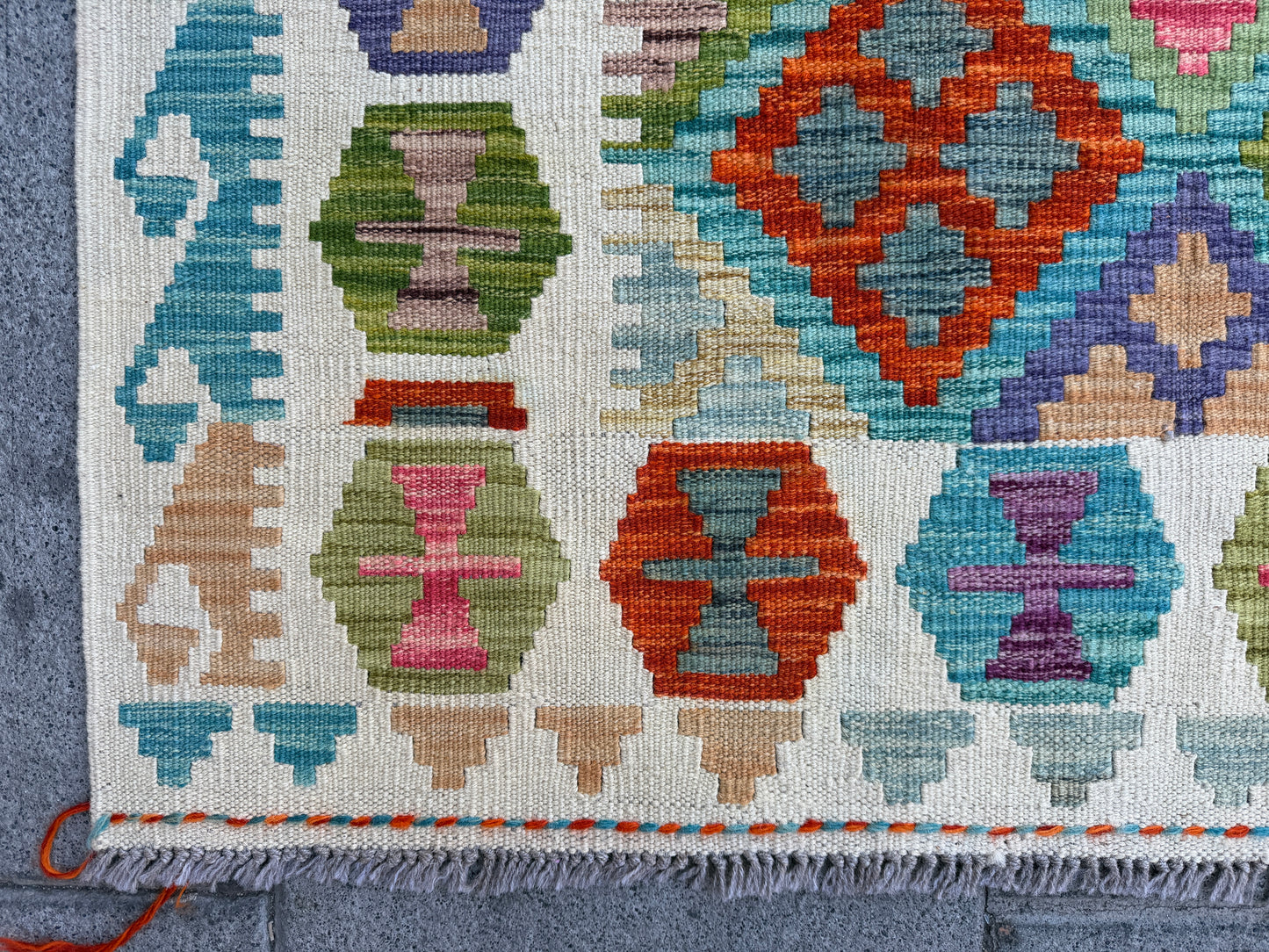 Classic Afghan Maimana Kilim 210x150cm